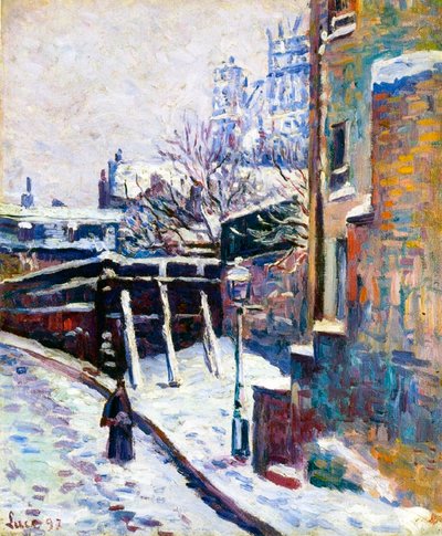 Montmartre, Paris by Maximilien Luce